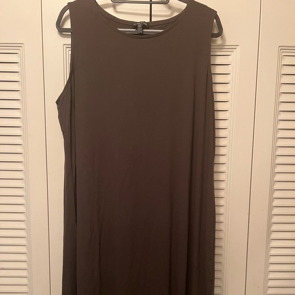 Eileen Fisher Dresses & Skirts - eileen fisher brown tank dress